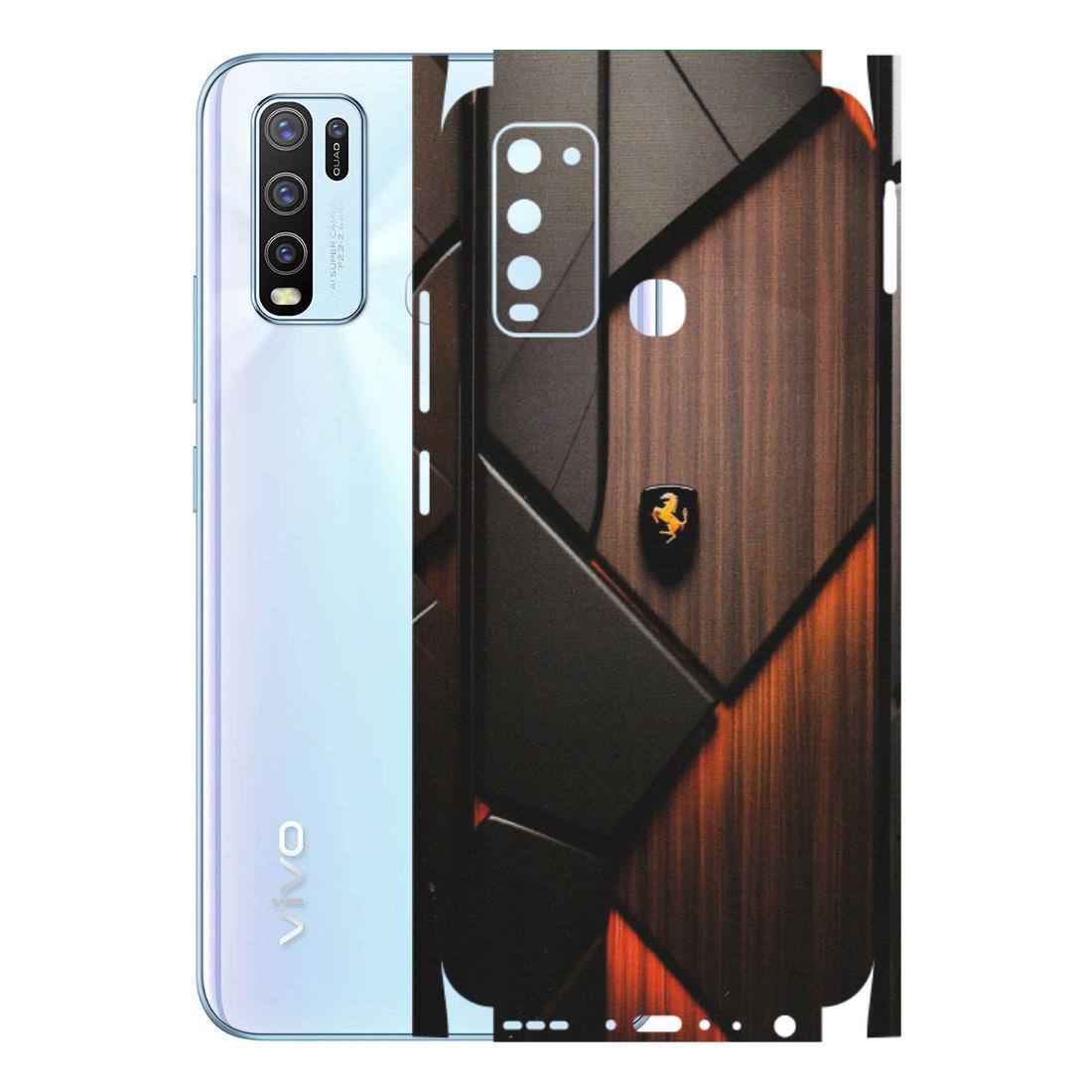 VIVO Y Series Phone Skins (All Models) - Lambo Beauty Wood Pattern Sober - Matte Finish (M-51) Vivo Y50
