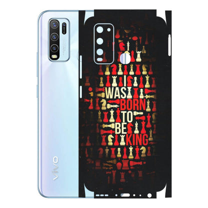 VIVO Y Series Phone Skins (All Models) - Born To Be King - Matte Finish (M-73) Vivo Y50