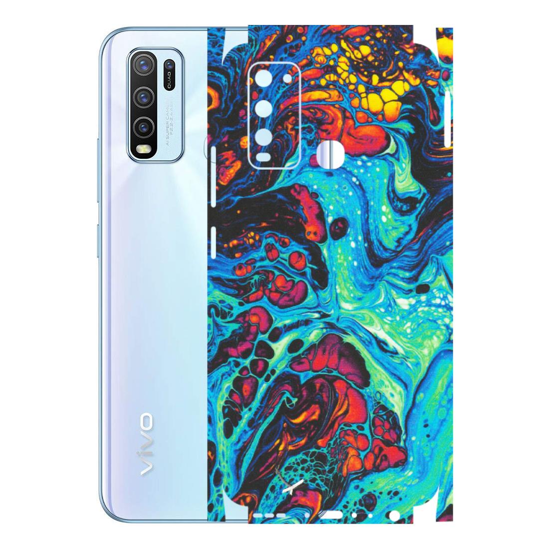 VIVO Y Series Phone Skins (All Models) - Majestic Galactic Marbel - Matte Finish (M-85) Vivo Y50