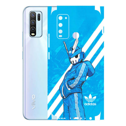VIVO Y Series Phone Skins (All Models) - Battle of Adidas - Matte Finish (M-98) Vivo Y50