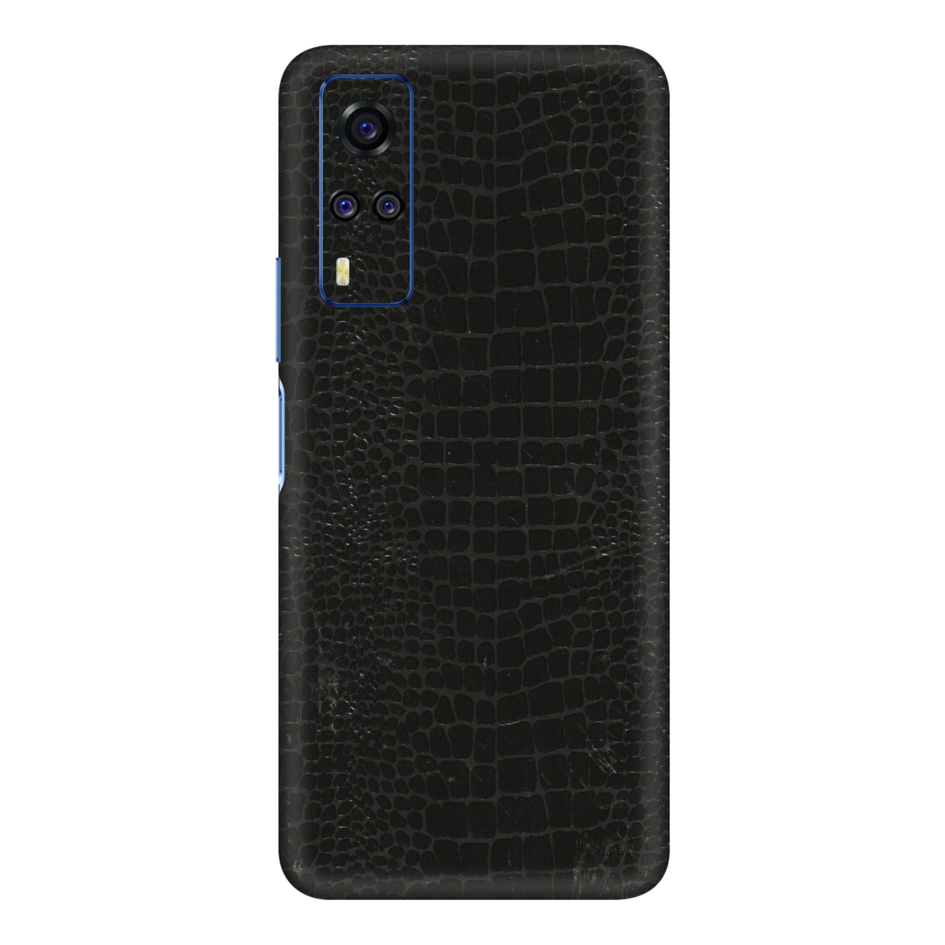 VIVO Y Series Phone Skins (All Models) - Snake Leather Black - 3D Embossed Finish (L-107) Vivo Y51A