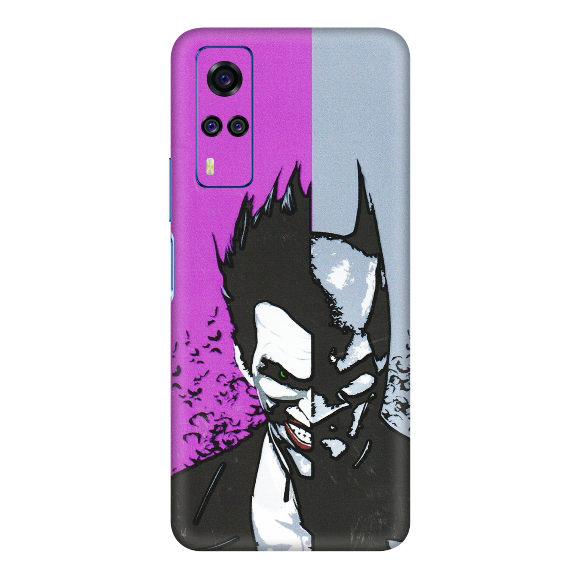 VIVO Y Series Phone Skins (All Models) - Batman & Joker - 3D Embossed Finish (L-143) Vivo Y51A