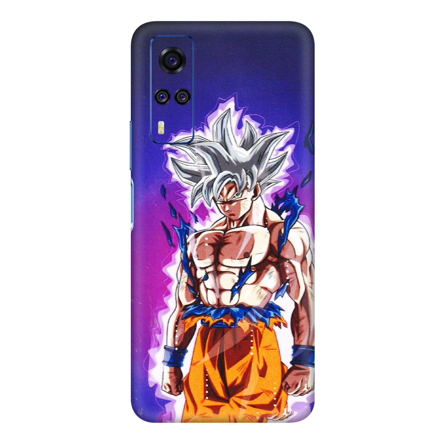 VIVO Y Series Phone Skins (All Models) - Goku Purple Anime - 3D Embossed Finish (L-147) Vivo Y51A