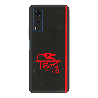 VIVO Y Series Phone Skins (All Models) - Hindu Black - 3D Embossed Finish (L-153) Vivo Y51A