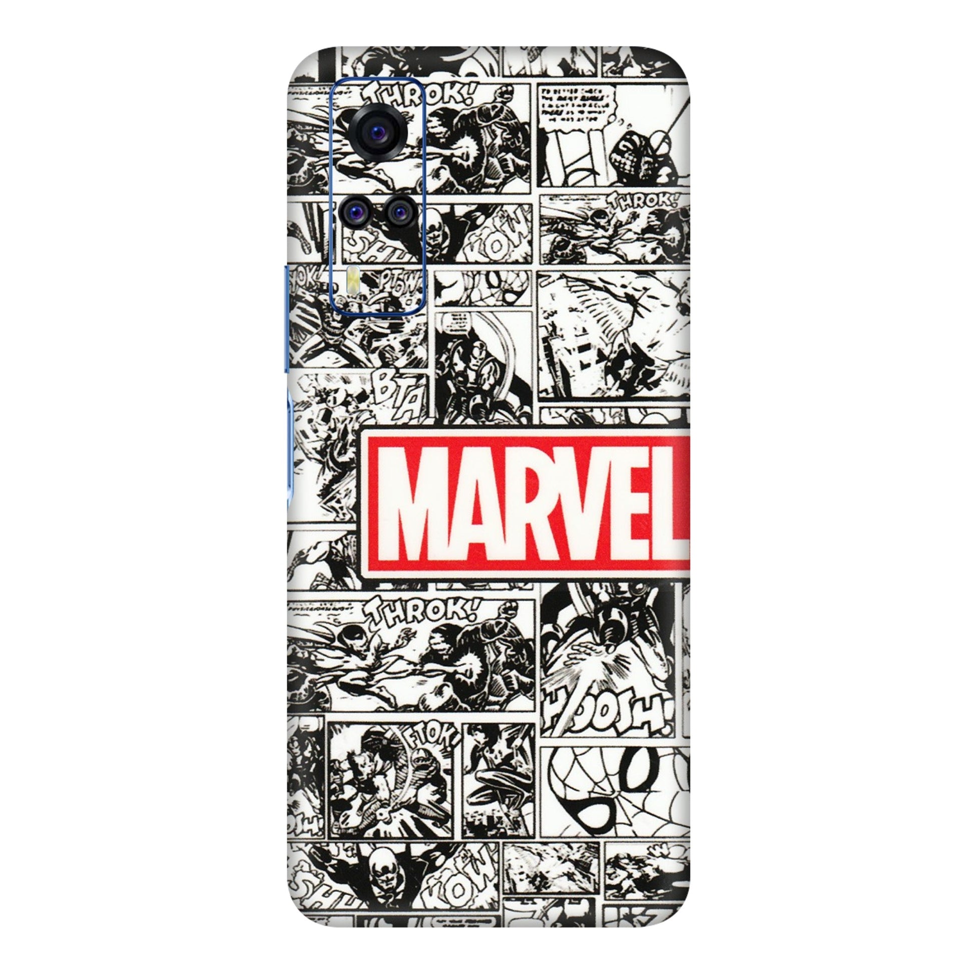 VIVO Y Series Phone Skins (All Models) - Marvel Comic - 3D Embossed Finish (L-171) Vivo Y51A