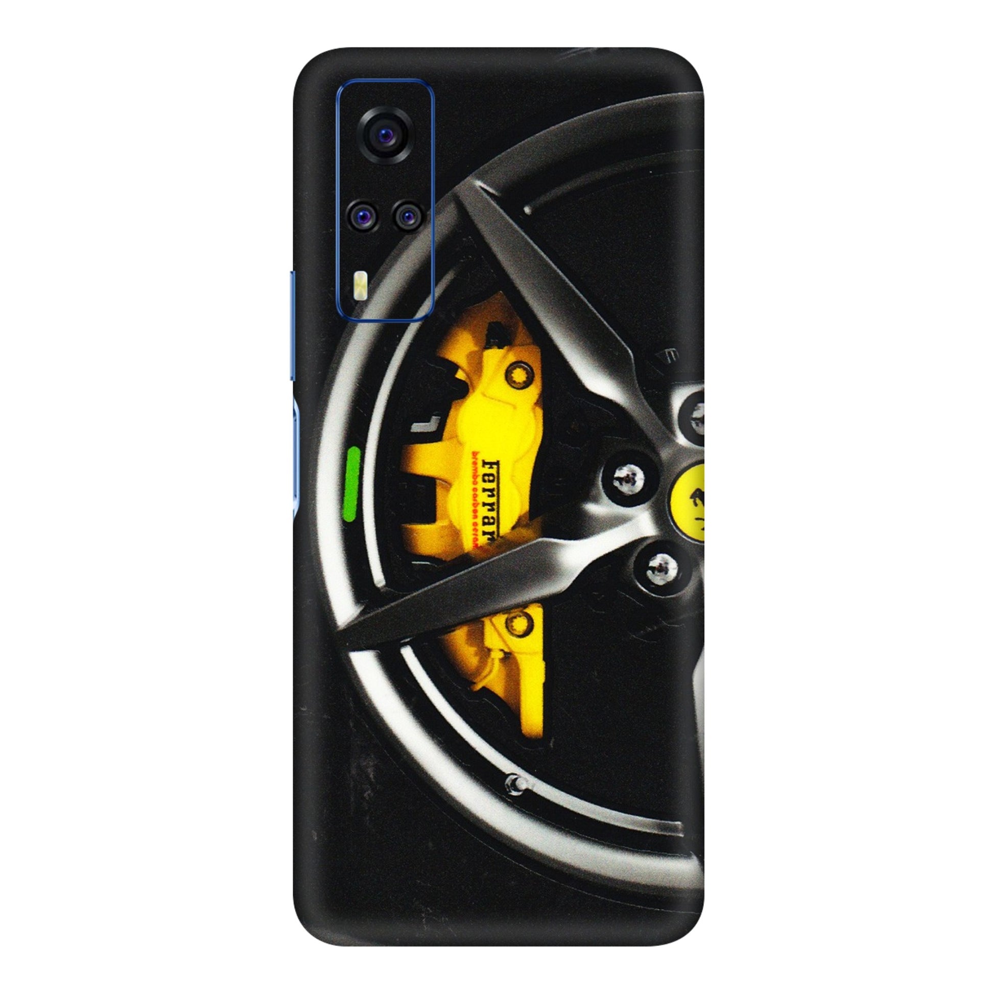 VIVO Y Series Phone Skins (All Models) - Ferrari Wheel Alloy - 3D Embossed Finish (L-173) Vivo Y51A