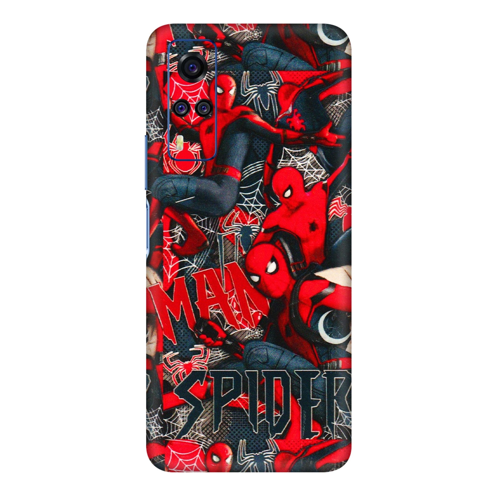 VIVO Y Series Phone Skins (All Models) - SpiderMan Cool - 3D Embossed Finish (L-188) Vivo Y51A