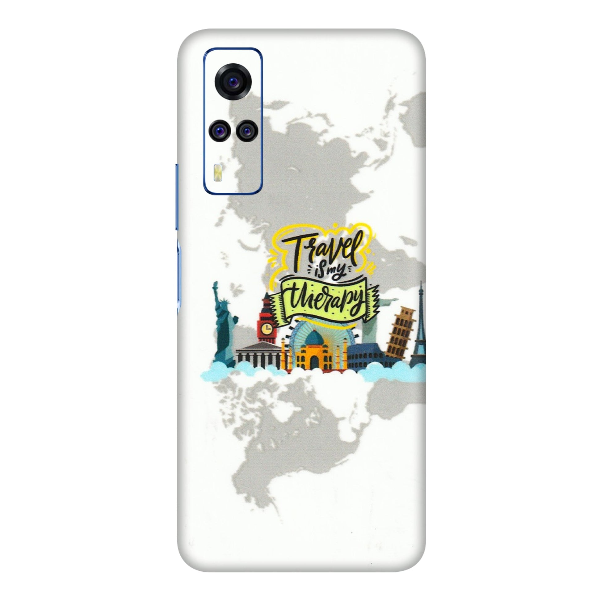 VIVO Y Series Phone Skins (All Models) - Travel Therapy - 3D Embossed Finish (L-199) Vivo Y51A