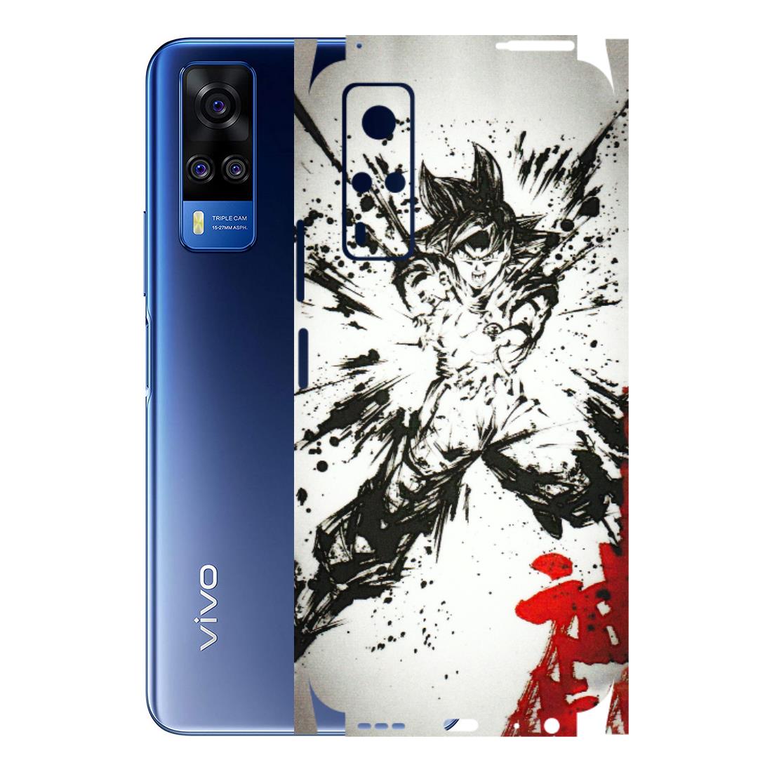 VIVO Y Series Phone Skins (All Models) - DBZ - 3D Embossed Finish (L-206) Vivo Y51A