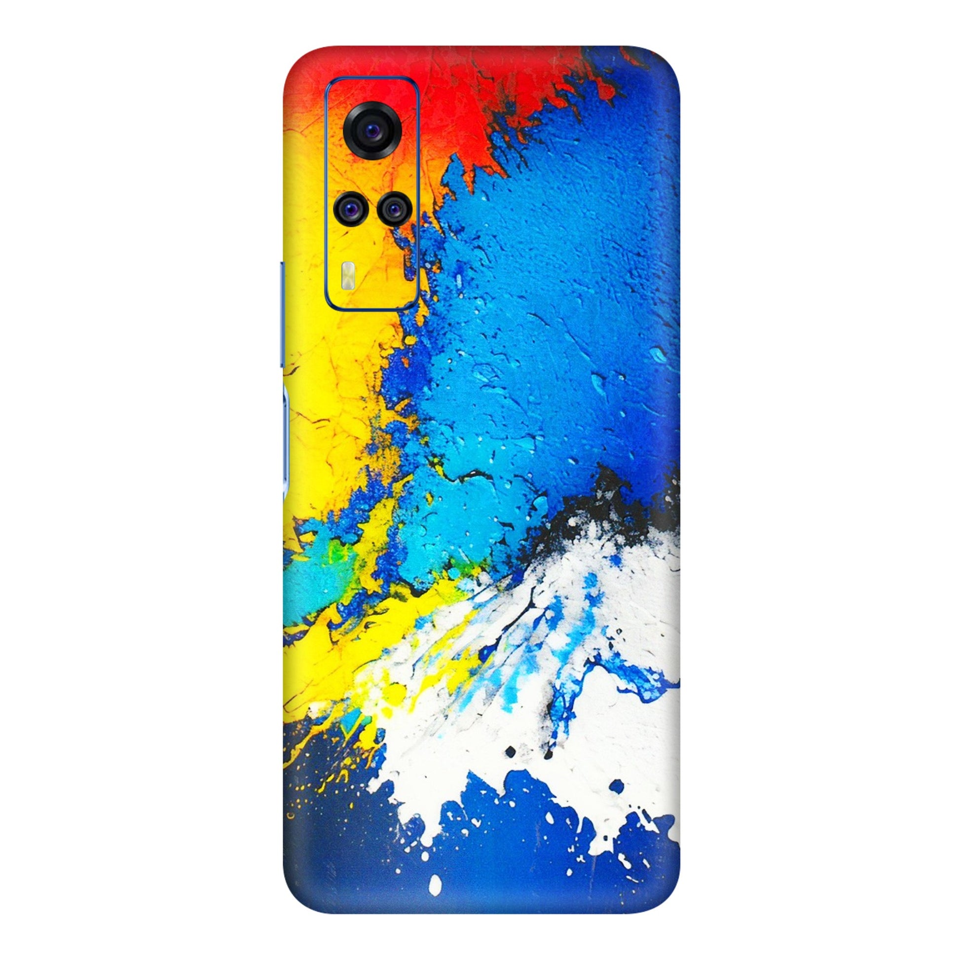 VIVO Y Series Phone Skins (All Models) - Acrylic Paint Spill - 3D Embossed Finish (L-229) Vivo Y51A