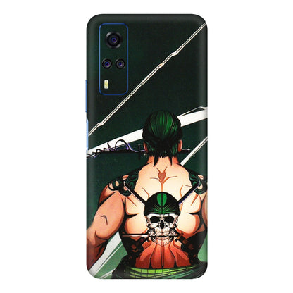 VIVO Y Series Phone Skins (All Models) - Zoro Anime - 3D Embossed Finish (L-23) Vivo Y51A