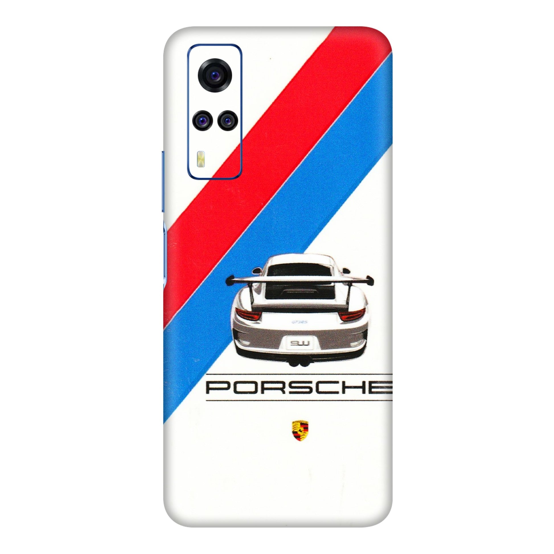 VIVO Y Series Phone Skins (All Models) - Porche Car Sober Logo - 3D Embossed Finish (L-248) Vivo Y51A