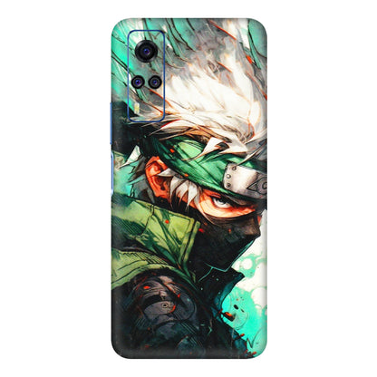 VIVO Y Series Phone Skins (All Models) - Kakashi Side Profile - 3D Embossed Finish (L-249) Vivo Y51A