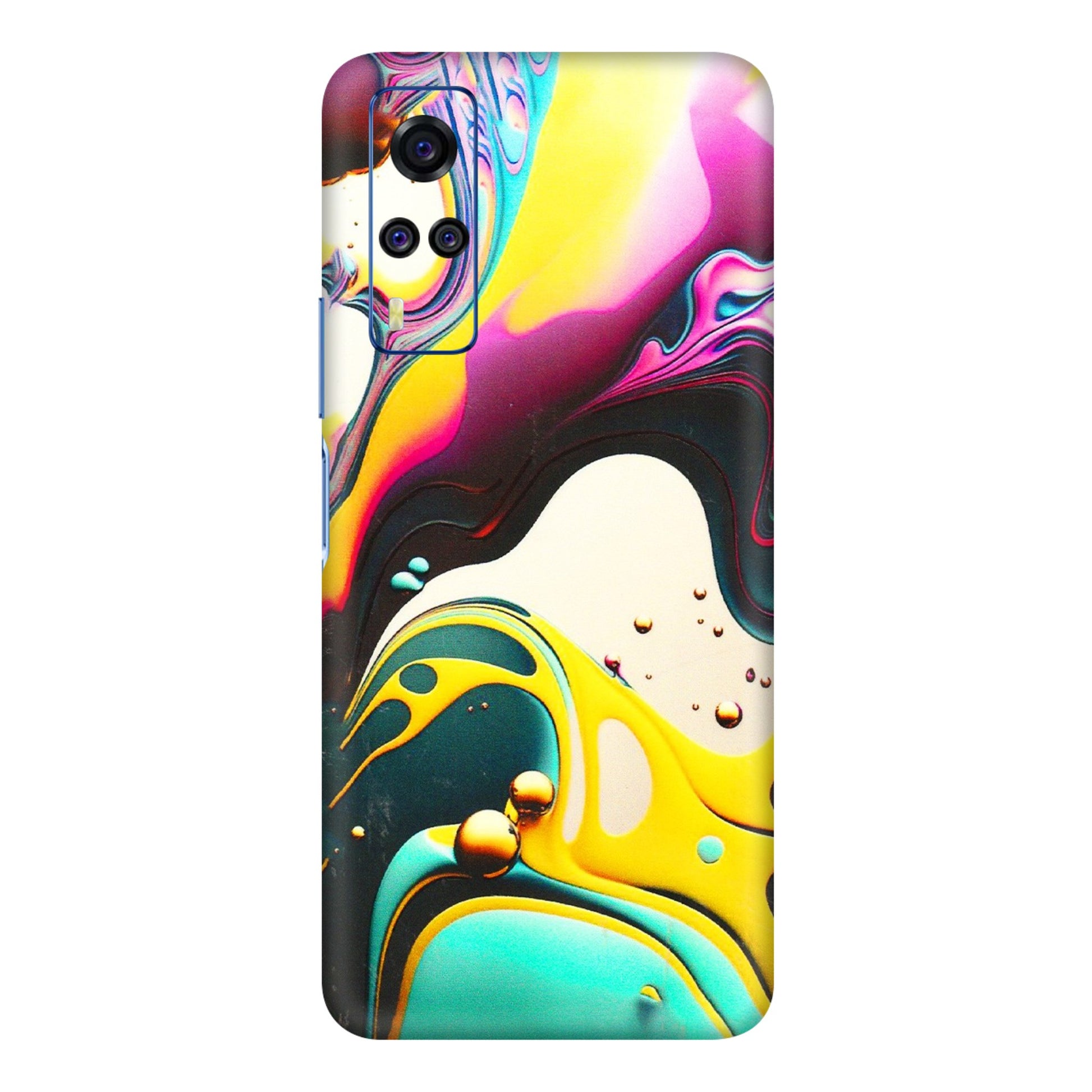 VIVO Y Series Phone Skins (All Models) - Multicolor Abstract pattern - 3D Embossed Finish (L-254) Vivo Y51A