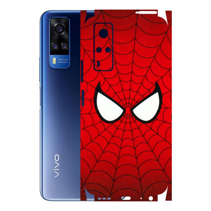 VIVO Y Series Phone Skins (All Models) - Spidey Eyes - 3D Embossed Finish (L-257) Vivo Y51A