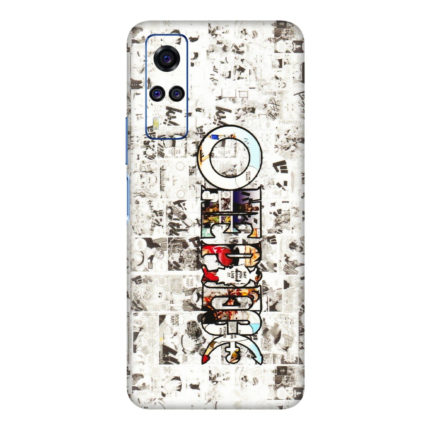VIVO Y Series Phone Skins (All Models) - One Piece Manga - 3D Embossed Finish (L-26) Vivo Y51A