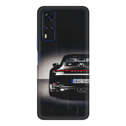 VIVO Y Series Phone Skins (All Models) - New Black Porsche GT3 - 3D Embossed Finish (L-327) Vivo Y51A