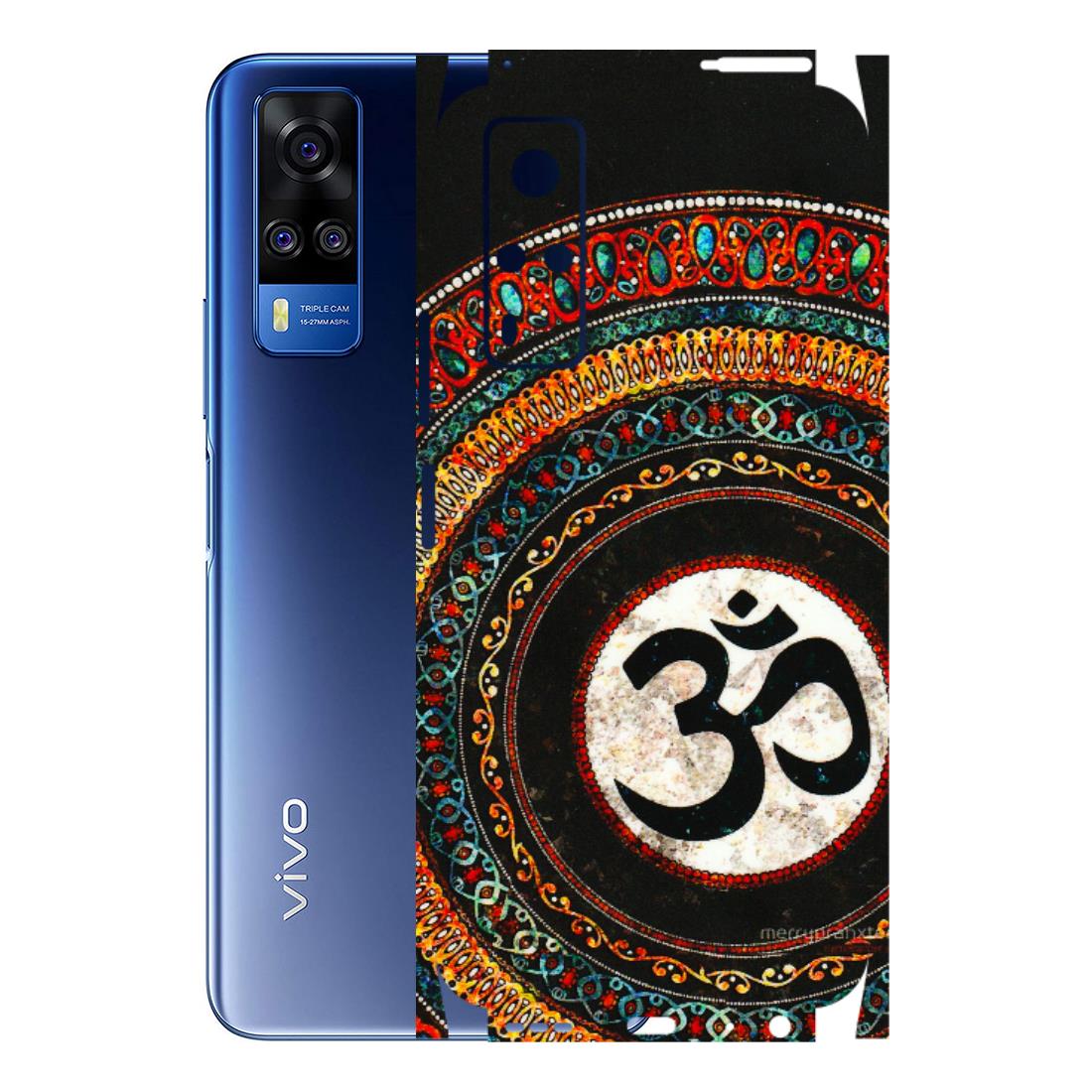 VIVO Y Series Phone Skins (All Models) - Aum Chant Abstract - 3D Embossed Finish (L-42) Vivo Y51A