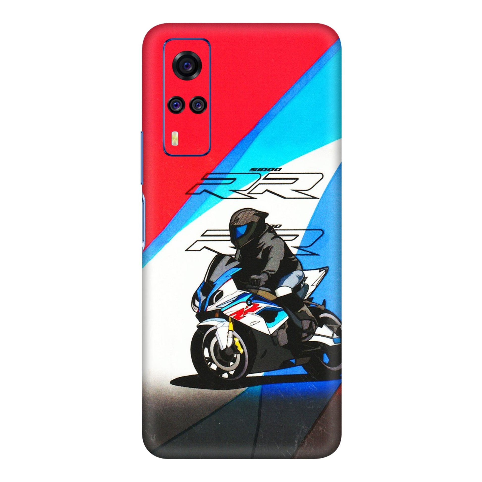 VIVO Y Series Phone Skins (All Models) - Bikers Love - 3D Embossed Finish (L-58) Vivo Y51A