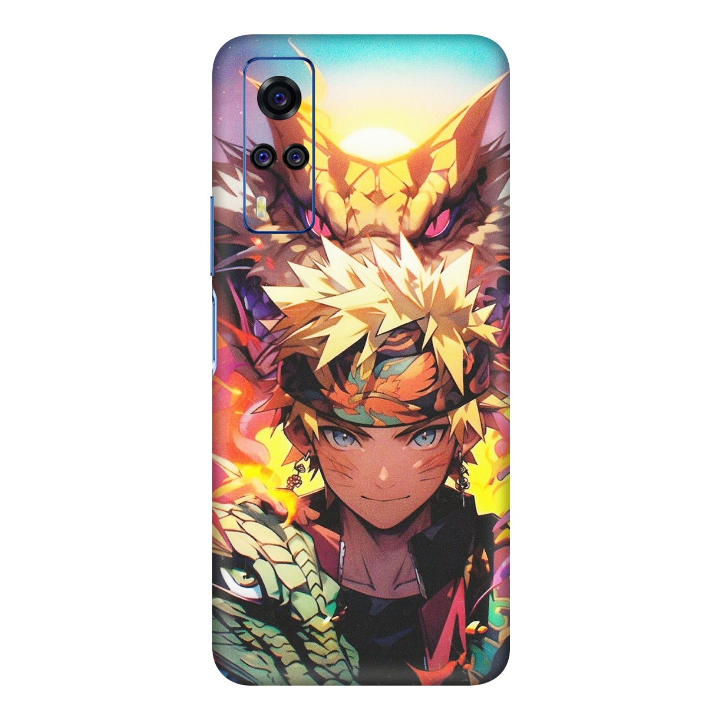VIVO Y Series Phone Skins (All Models) - Angry Naruto Anime - Matte Finish (M-148) Vivo Y51A