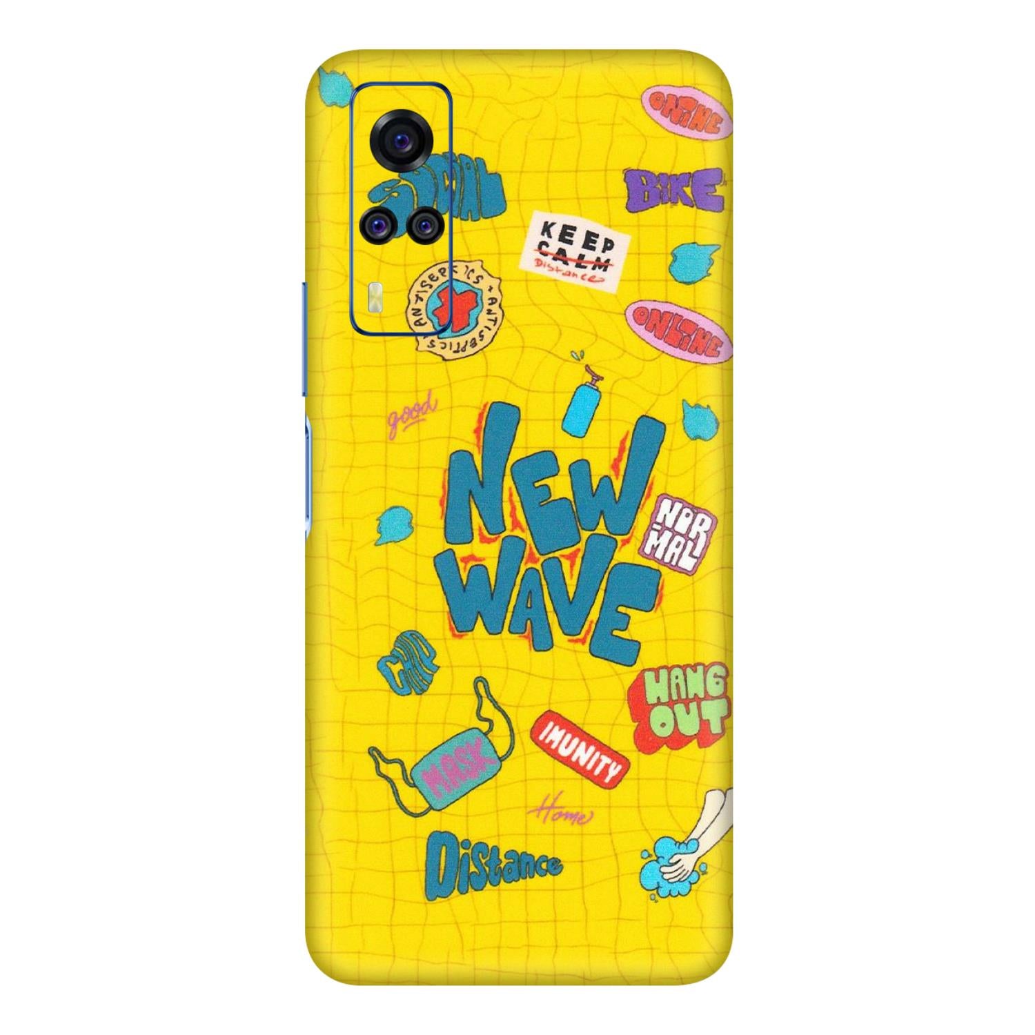 VIVO Y Series Phone Skins (All Models) - New Wave Life - Matte Finish (M-17) Vivo Y51A