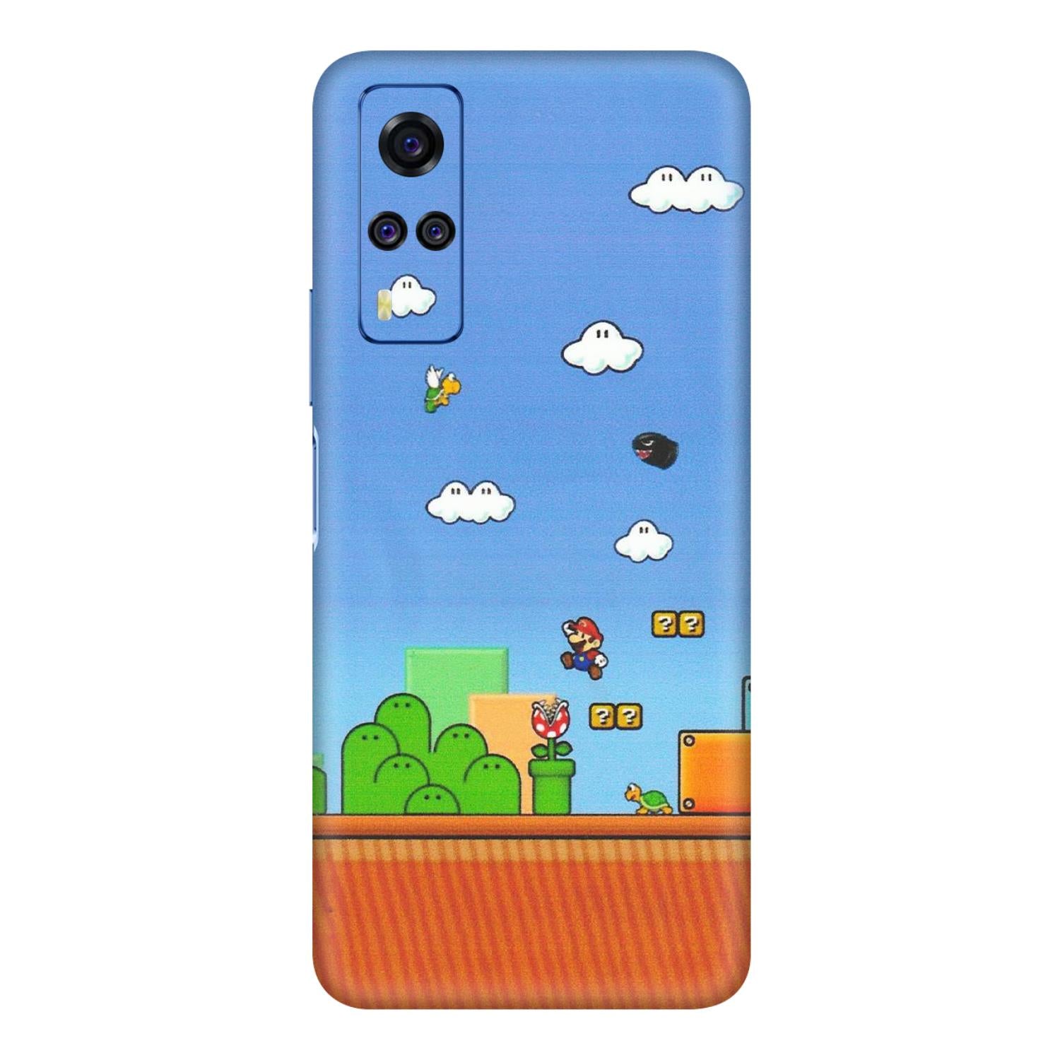 VIVO Y Series Phone Skins (All Models) - Mario Game Scene - Matte Finish (M-24) Vivo Y51A