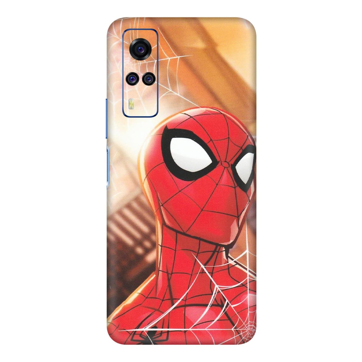VIVO Y Series Phone Skins (All Models) - Spiderman Face New - Matte Finish (M-41) Vivo Y51A