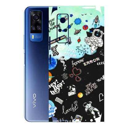 VIVO Y Series Phone Skins (All Models) - Living In A Space Dream - Matte Finish (M-46) Vivo Y51A