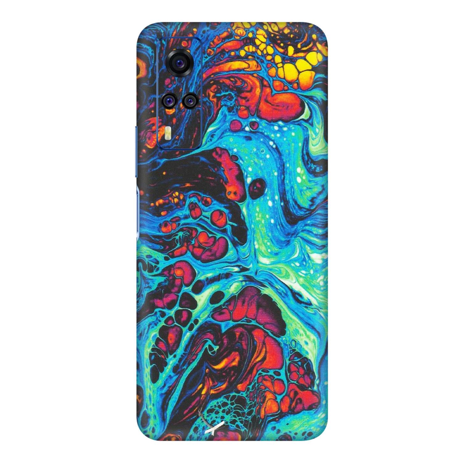 VIVO Y Series Phone Skins (All Models) - Majestic Galactic Marbel - Matte Finish (M-85) Vivo Y51A
