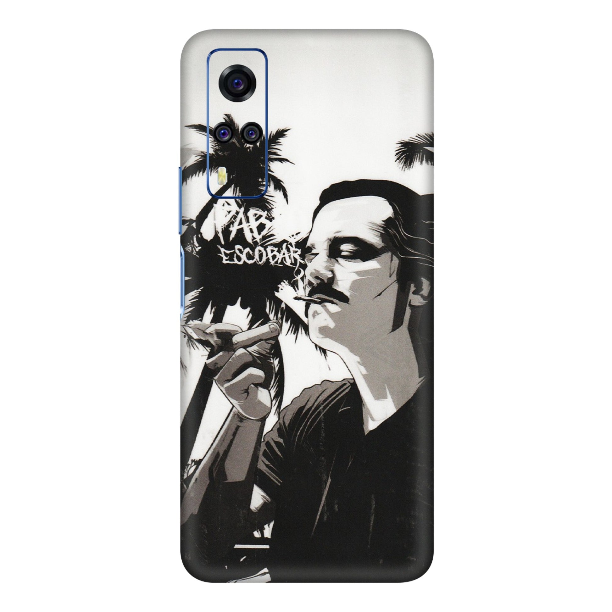 VIVO Y Series Phone Skins (All Models) - Pab Escobar - Transparent Finish (T-05) Vivo Y51A