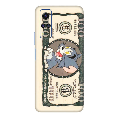 VIVO Y Series Phone Skins (All Models) - One Hundred Dollar Tom - Transparent Finish (T-16) Vivo Y51A