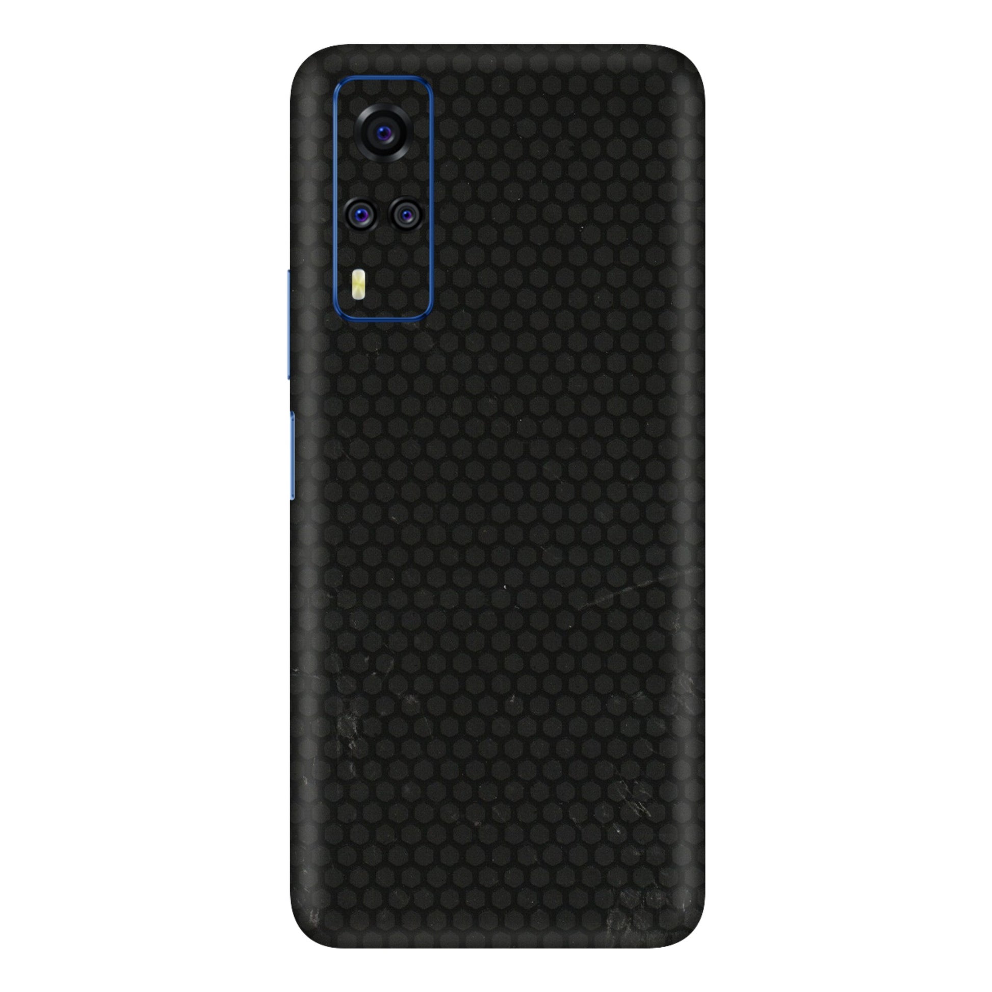 VIVO Y Series Phone Skins (All Models) - Black honeycomb - 3D Embossed Finish (L-114) Vivo Y51