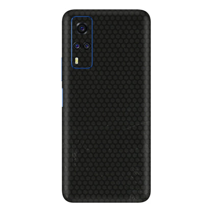 VIVO Y Series Phone Skins (All Models) - Black honeycomb - 3D Embossed Finish (L-114) Vivo Y51