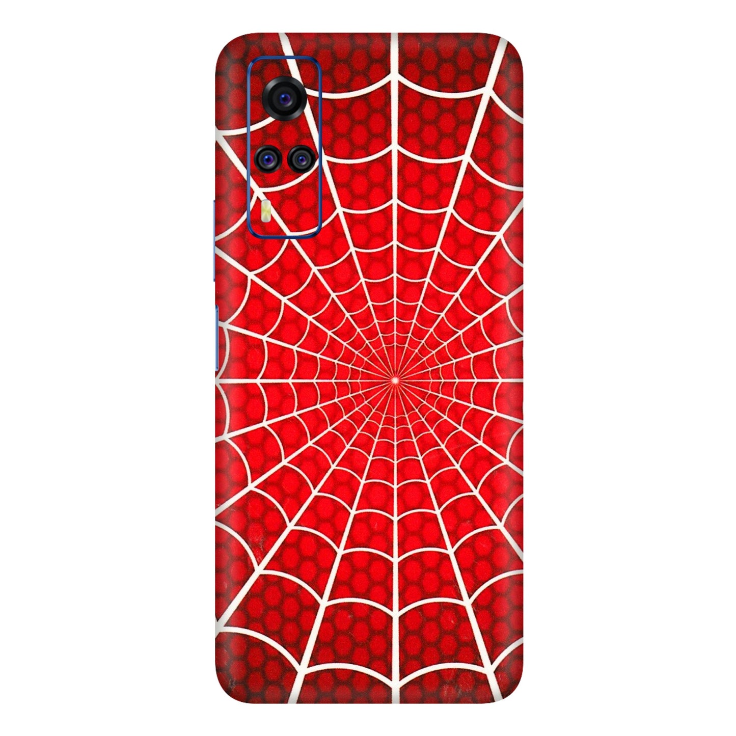 VIVO Y Series Phone Skins (All Models) - Classic Spidey Web - 3D Embossed Finish (L-115) Vivo Y51