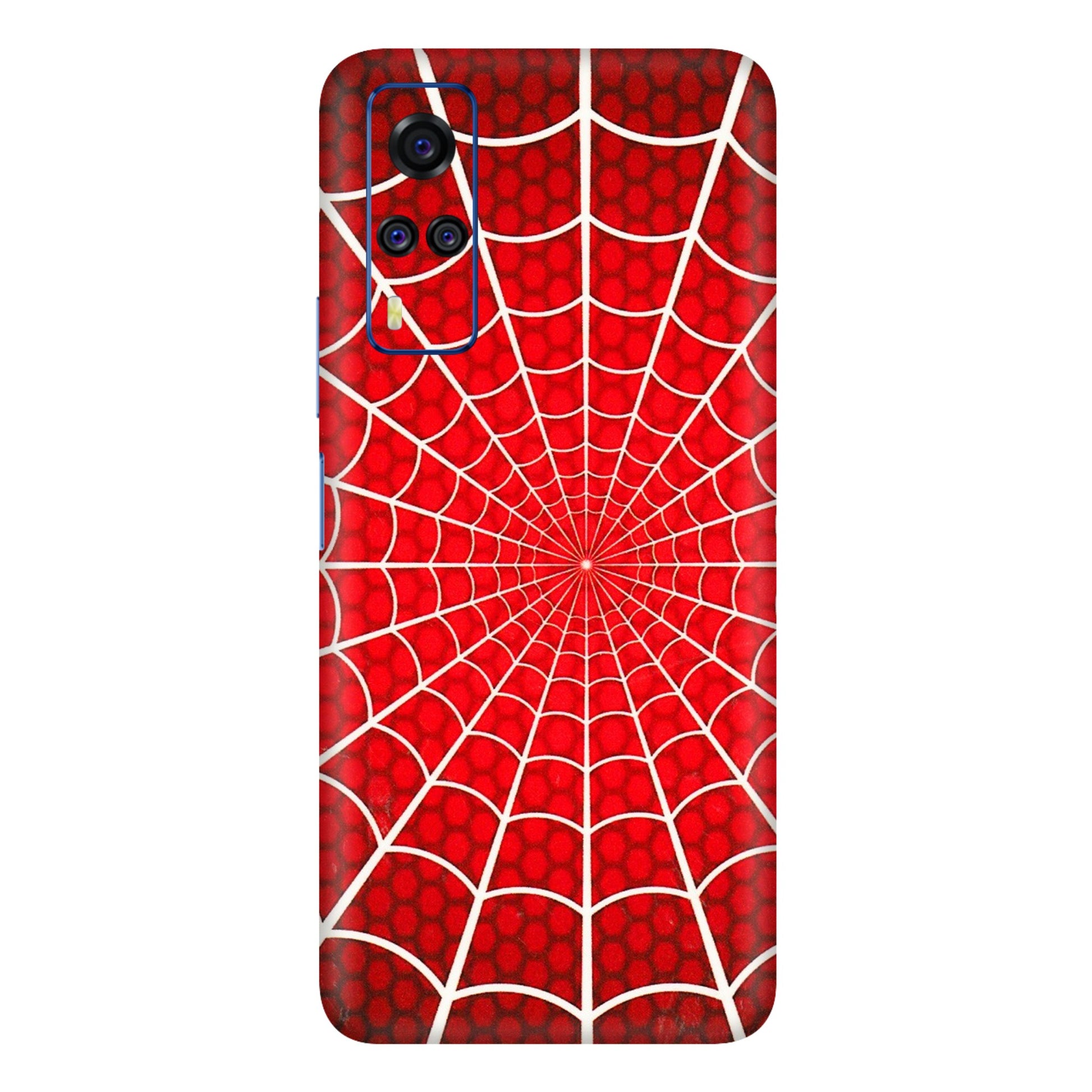 VIVO Y Series Phone Skins (All Models) - Classic Spidey Web - 3D Embossed Finish (L-115) Vivo Y51