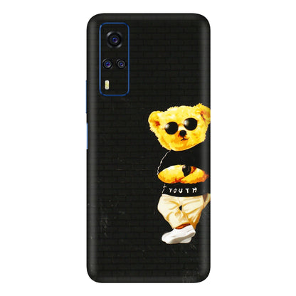 VIVO Y Series Phone Skins (All Models) - Classy Teddy Bear - 3D Embossed Finish (L-116) Vivo Y51