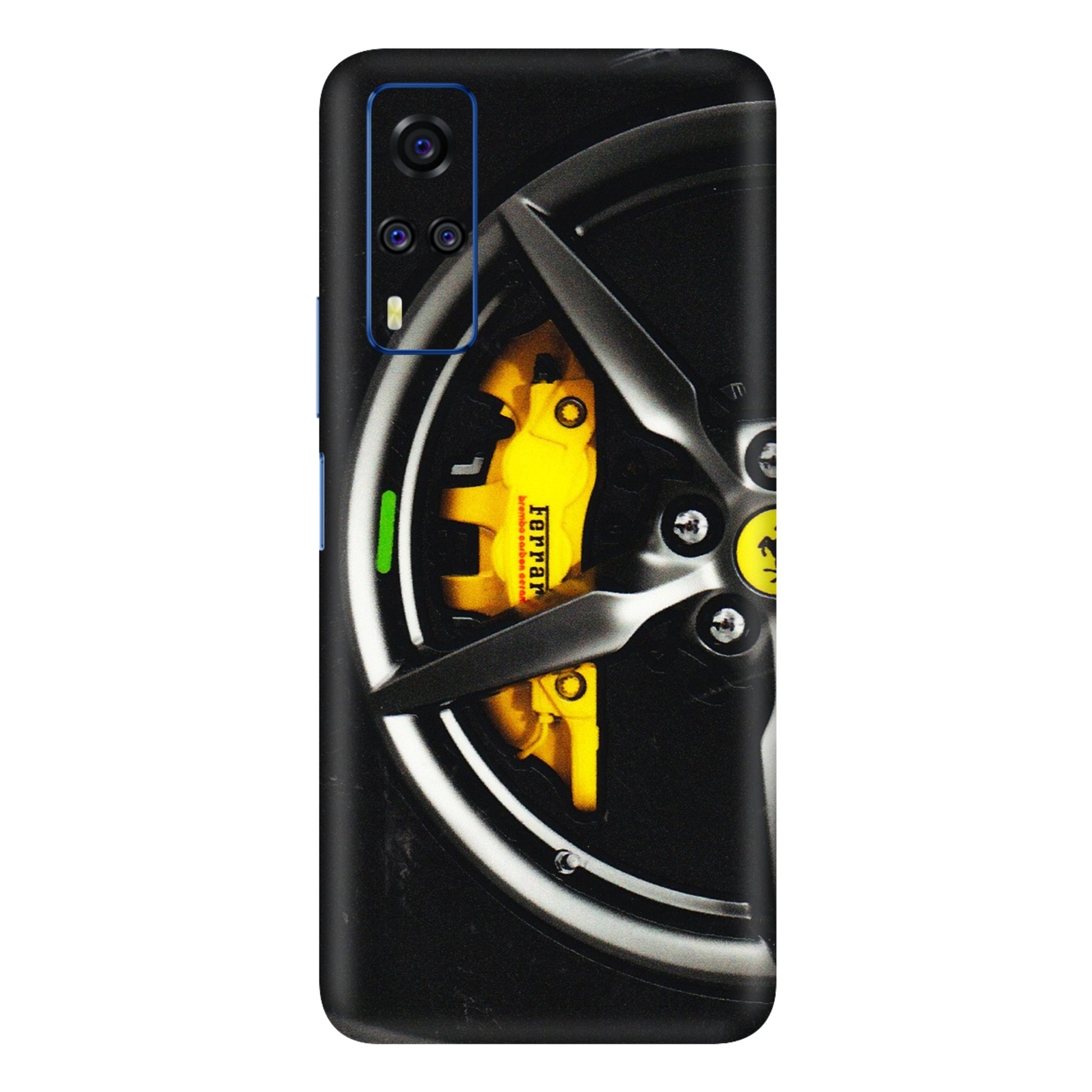 VIVO Y Series Phone Skins (All Models) - Ferrari Wheel Alloy - 3D Embossed Finish (L-173) Vivo Y51