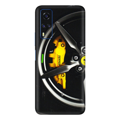 VIVO Y Series Phone Skins (All Models) - Ferrari Wheel Alloy - 3D Embossed Finish (L-173) Vivo Y51