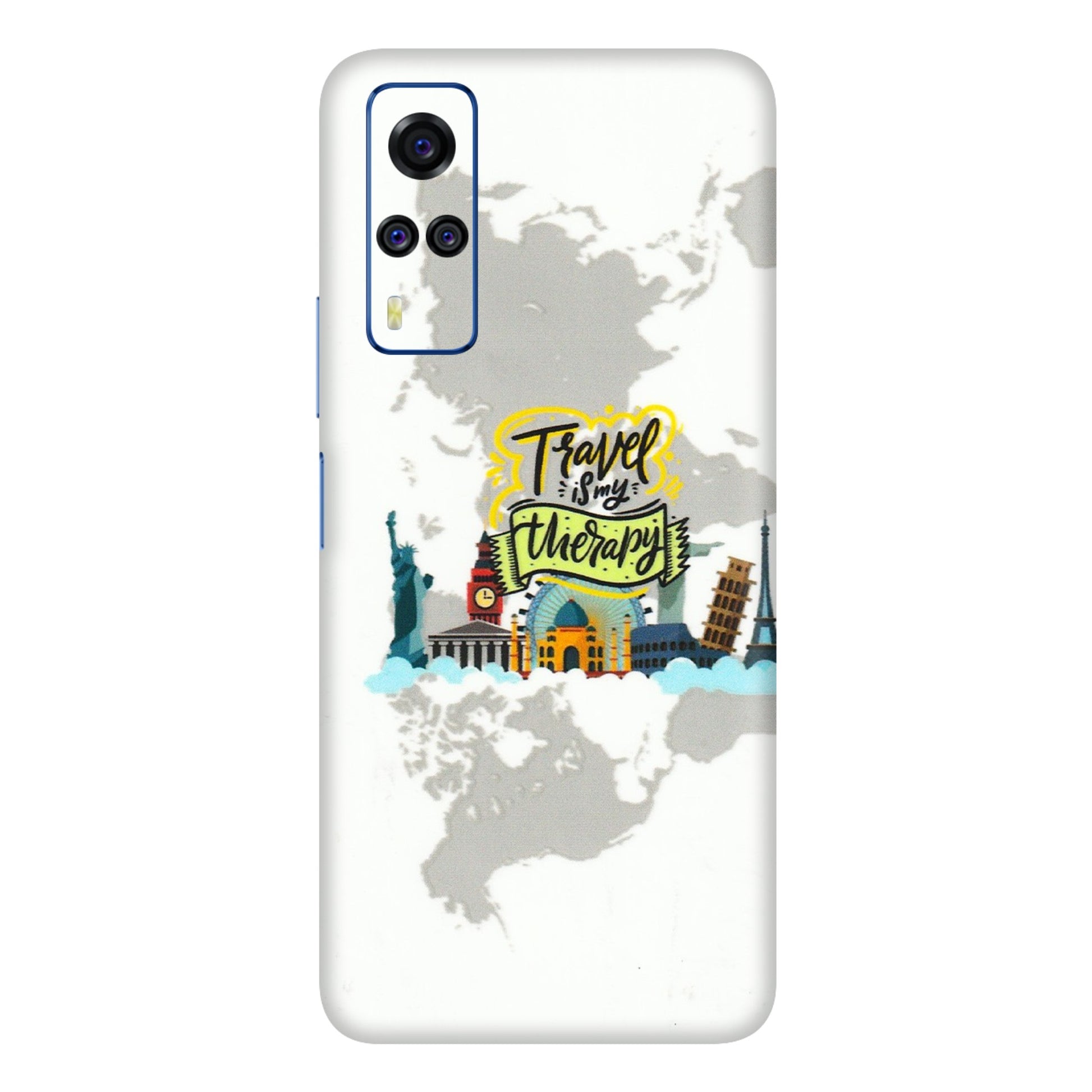 VIVO Y Series Phone Skins (All Models) - Travel Therapy - 3D Embossed Finish (L-199) Vivo Y51