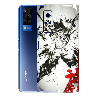 VIVO Y Series Phone Skins (All Models) - DBZ - 3D Embossed Finish (L-206) Vivo Y51