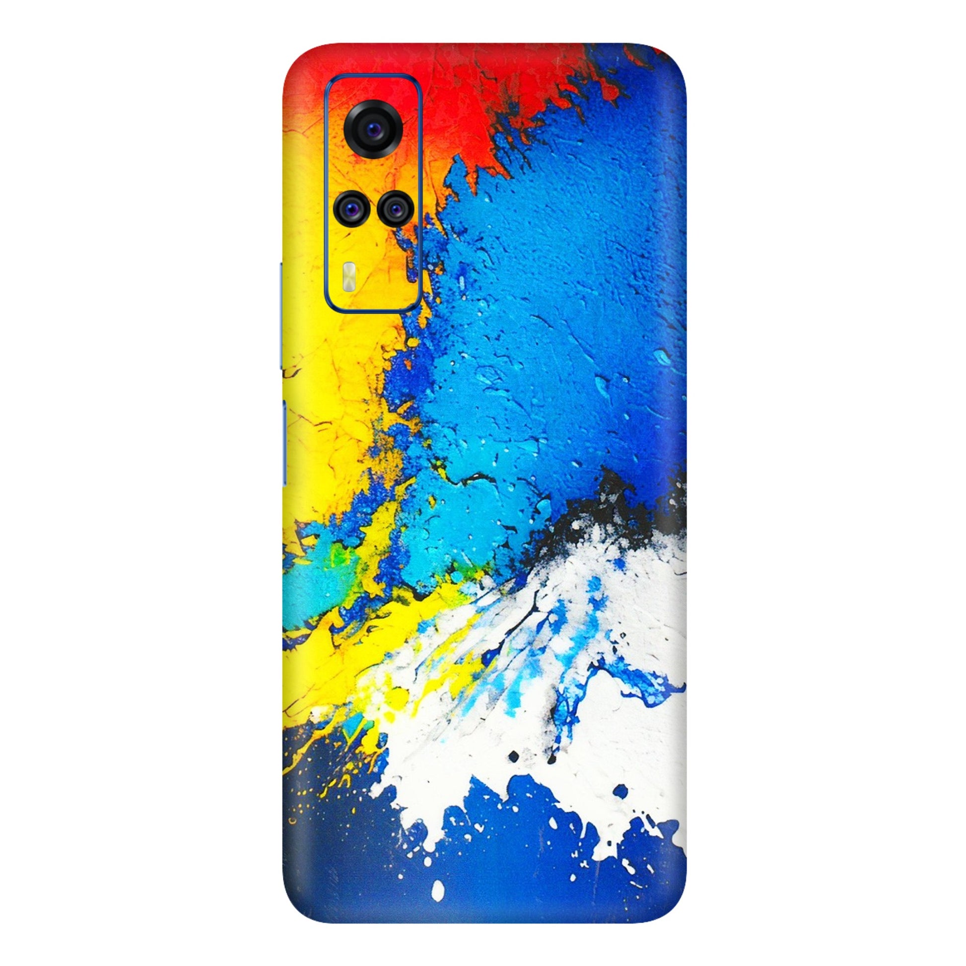 VIVO Y Series Phone Skins (All Models) - Acrylic Paint Spill - 3D Embossed Finish (L-229) Vivo Y51