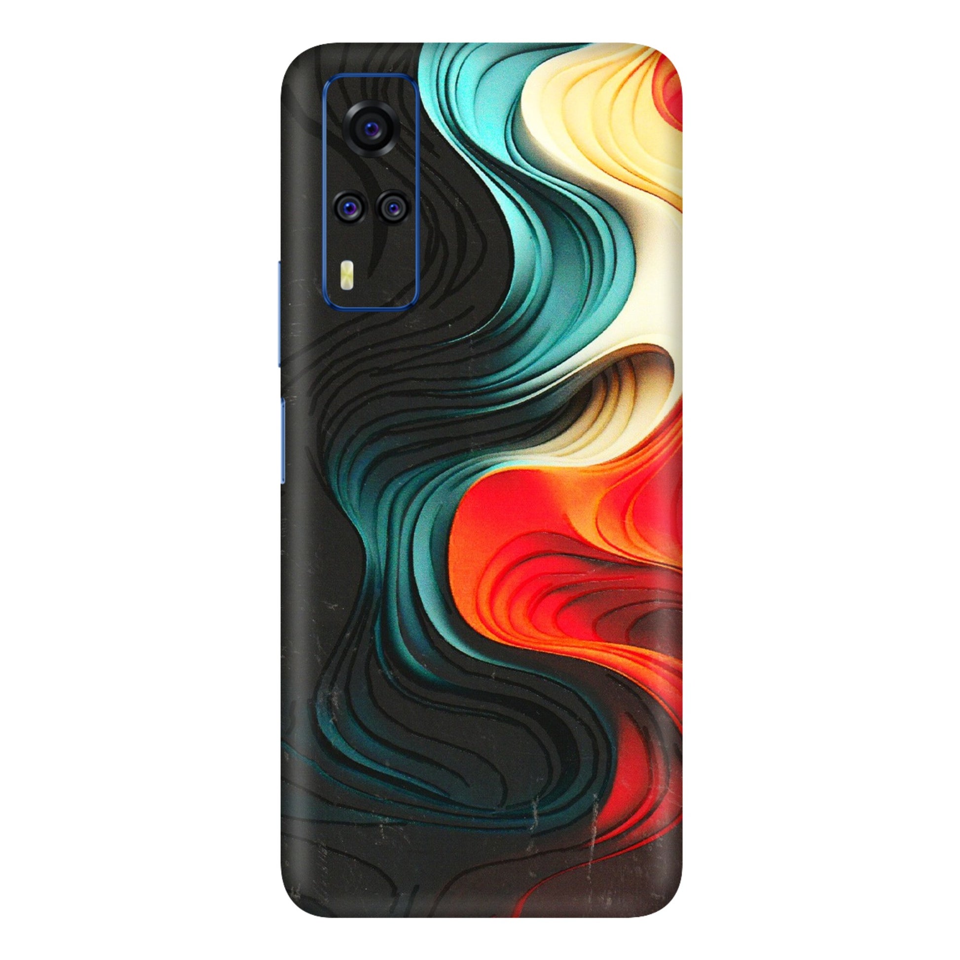 VIVO Y Series Phone Skins (All Models) - The Silky Swirl - 3D Embossed Finish (L-240) Vivo Y51