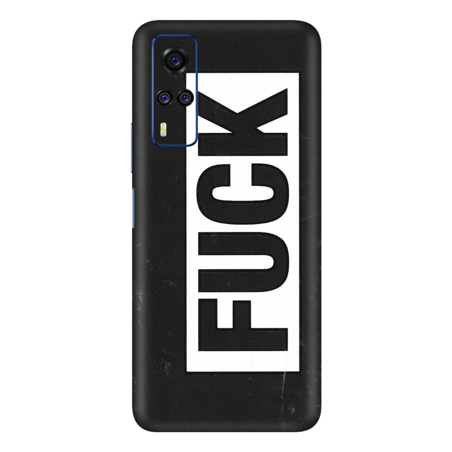 VIVO Y Series Phone Skins (All Models) - The F Word - 3D Embossed Finish (L-255) Vivo Y51