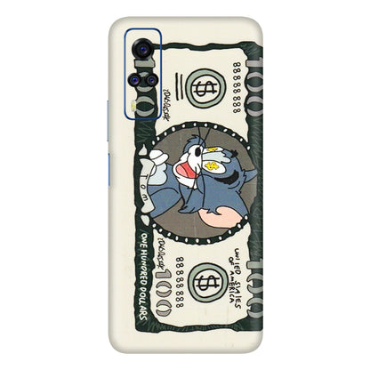 VIVO Y Series Phone Skins (All Models) - Tom Hundred Dollar - 3D Embossed Finish (L-324) Vivo Y51
