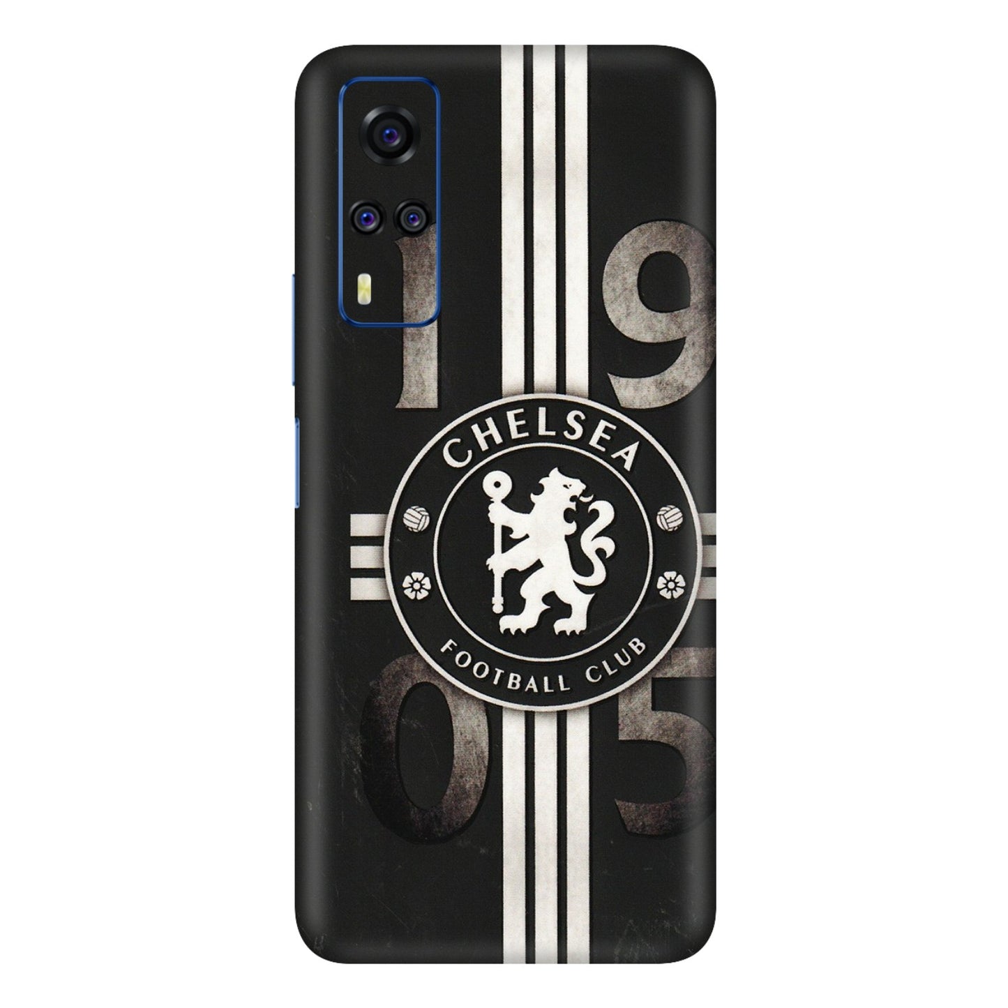 VIVO Y Series Phone Skins (All Models) - Chelsea Fan Club - 3D Embossed Finish (L-36) Vivo Y51
