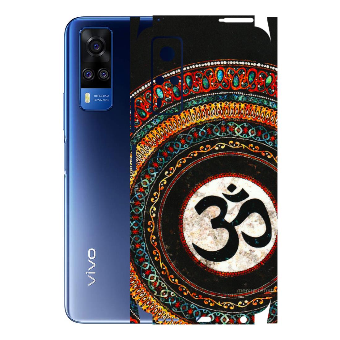 VIVO Y Series Phone Skins (All Models) - Aum Chant Abstract - 3D Embossed Finish (L-42) Vivo Y51
