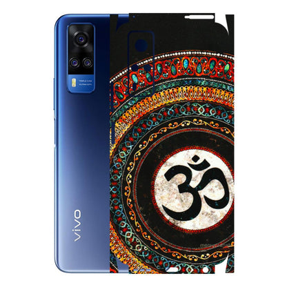 VIVO Y Series Phone Skins (All Models) - Aum Chant Abstract - 3D Embossed Finish (L-42) Vivo Y51