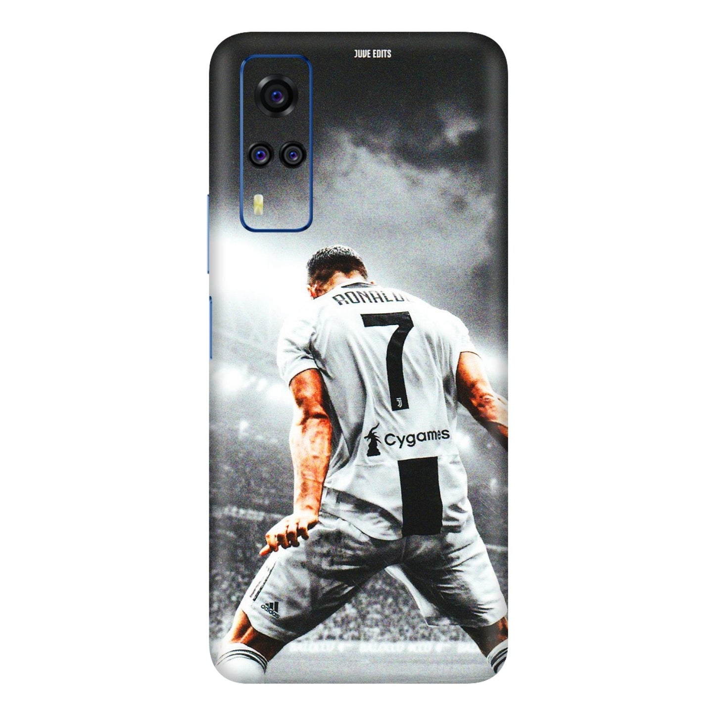 VIVO Y Series Phone Skins (All Models) - Ronaldo CR7 Crazy - 3D Embossed Finish (L-44) Vivo Y51