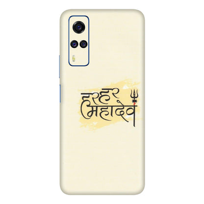 VIVO Y Series Phone Skins (All Models) - Har Har Mahadev - Matte Finish (M-10) Vivo Y51