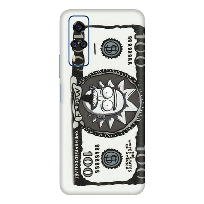 VIVO Y Series Phone Skins (All Models) - Rick And Morty Hundred Dollar Anime - Matte Finish (M-161) Vivo Y51